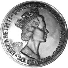 20 Crowns - Elizabeth II Jules Rimet and Trophy