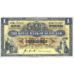 1 Pound Royal Bank of Scotland