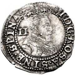 1/2 Groat - James I 1st coinage