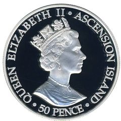 50 Pence - Elizabeth II Death of Queen Mother