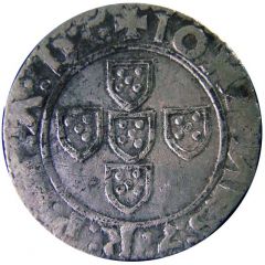 1/2 Tostão - João III 1st type, Lisbon