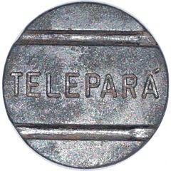 Telephone Token - Telepará Local call - Pará State - Fontamac