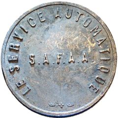 S.A.F.A.A. - Le service automatique Cupronickel, Fleur de lys