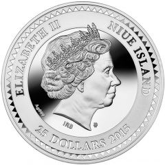 25 Dollars - Elizabeth II Love, Friendship, Faith, Loyalty and Hope