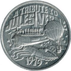 Mardi Gras Token - Alla A Tribute To Jules Verne, New Orleans, Louisiana