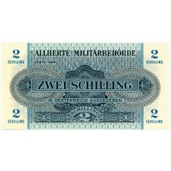 2 Schillings Allied Military Authority