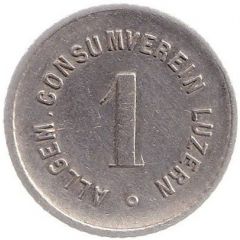 1 Rappen - Allgemeiner Consumverein Luzern