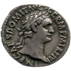 Denarius - Domitian IMP XXII COS XVII CENS P P P, Minerva