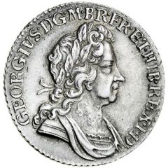 1 Shilling - George I 2nd bust