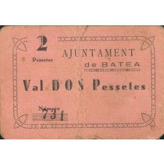 2 Pesetas Batea