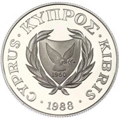 50 Cents Olympic Games Seoul - Silver Proof Issue