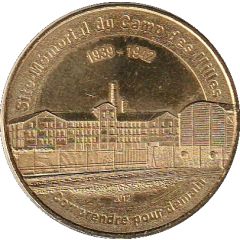 Monnaie de Paris Tourist Token - Site-Mémorial du Camp des Milles 1939-1942