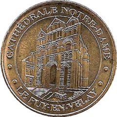 Monnaie de Paris Tourist Token - Le Puy en Velay Cathédrale Notre-Dame