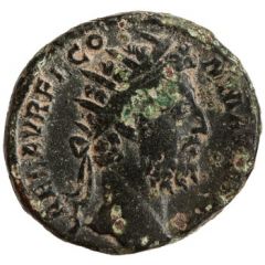 Dupondius - Commodus P M TR P XVII IMP VIII COS VII P P S C, Fortuna