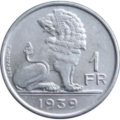 1 Franc BELGIQUE-BELGIE