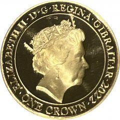 1 crown - Elizabeth II HM Queen Elizabeth Platinum Jubilee “A Lifetime of Duty”