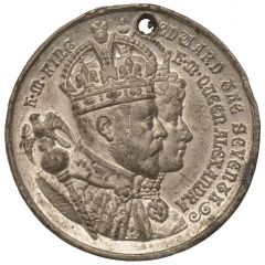 Medal - Edward VII Coronation, Tamworth