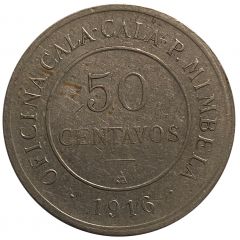 50 Centavos Oficina Cala Cala P. Mimbela