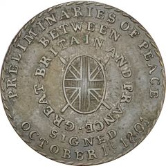 Medal - Preliminaries of the Peace of Amiens