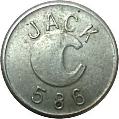 Token - Jack C 586 St. Paul, Minnesota