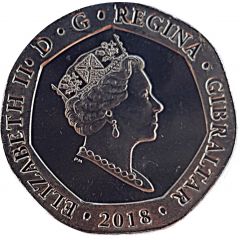 20 Pence - Elizabeth II New Calpe House