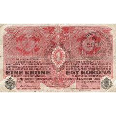 1 Krone (CF stamp)