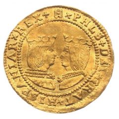 2 Ducats - Philip II Spanish type