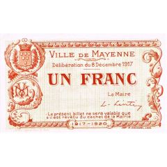 1 Franc - Ville de Mayenne 53