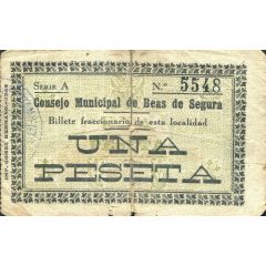1 Peseta Beas de Segura