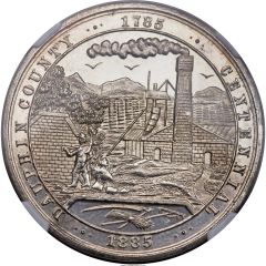 Dollar - Dauphin County Pennsylvania Centennial Medal
