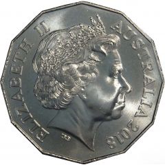 50 Cents - Elizabeth II 4th Portrait - Ford High Octane - 1971 XY Falcon GT-HO Phase III