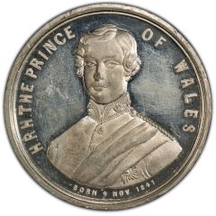Medal - Victoria Victoria Bridge, white metal