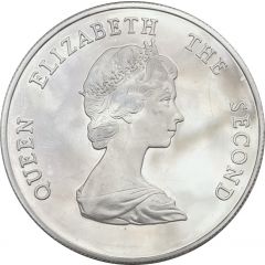 20 Dollars - Elizabeth II Independence, Silver Proof Issue