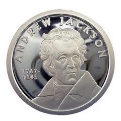 1 oz Silver Andrew Jackson