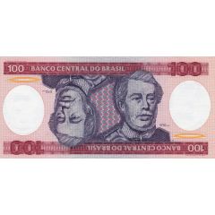 100 Cruzeiros 2nd Edition, 2nd Type