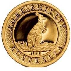 Bullion - Port Phillip 1/4 oz Gold Round