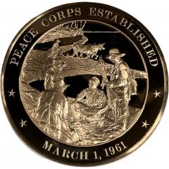 Medal - History of the United States Peace Corps Established