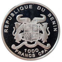 1000 Francs CFA Dama Gazelle