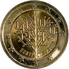 2 Euros Centenary of the Tartu Peace Treaty