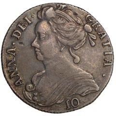 10 Shillings - Anne