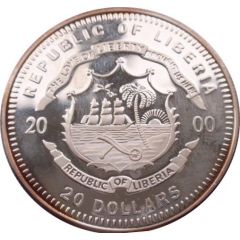 20 Dollars XXVII Olympic Games - Equestrianism