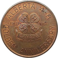 Medal - Alberta Golden Anniversary