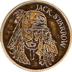 Token - Museu de Cera Dreamland Jack Sparrow