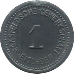 1 Pfennig - Eisleben Mansfeldsche Gewerkschaft