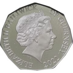 50 pence - Elizabeth II platinum jubilee
