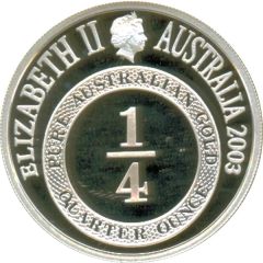 1 Dollar - Elizabeth II 4th Portrait - Port Phillip Patterns - Masterpieces in Silver
