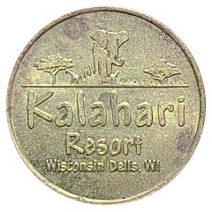 Token - Kalahari Resort Wisconsin Dells, Wisconsin