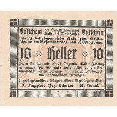 10 Heller Haid bei Mauthausen