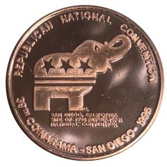 Medal - Inter-Club Numismatic Council 39th Coinarama, Republican Convention