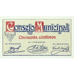 50 Céntimos Puebla Larga